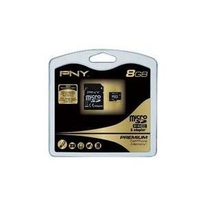  PNY 8GB microSD High Capacity (microSDHC) Card   Class 4 