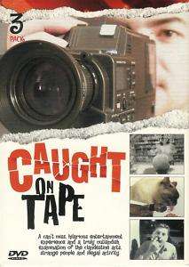 Caught on Tape   Volume 1 3   3 Disc DVD Set 056775080990  