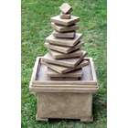   Craft 5 Cascading Stacked Slate Square Outdoor Garden Water Fountain