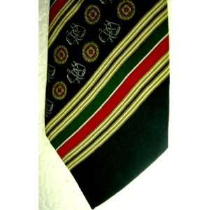  Vitaliano Pancaldi Diagonal Striped Tie 56 Inches Long 