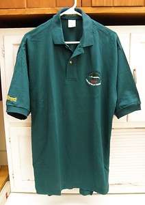 1998 Guinness Lake Erie Walleye Tournament Polo Shirt Large  