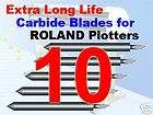 10 HIGH QUALITY ROLAND SIGN VINYL CUTTER PLOTTER BLADES