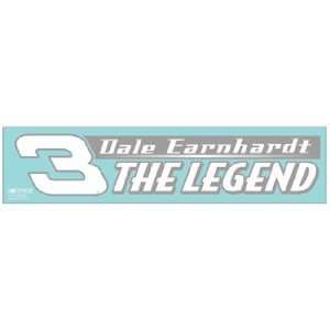  NASCAR Dale Earnhardt Sr 4x16 Die Cut Decal Sports 