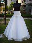   Hoop A line White Wedding Dress Petticoat good price and quality