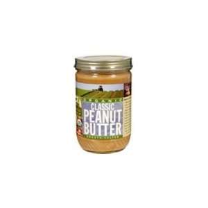  Woodstock Org Classic Smooth Peanut Butter ( 12 x 16 OZ 
