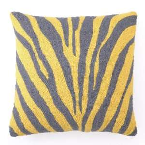  Zebra Hook Pillow 18 Inch Square