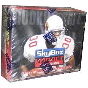   Skybox Impact Rookies Football Retail Box   18p10c