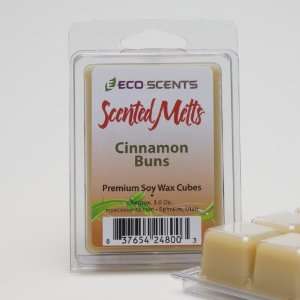  2 Pack Cinnamon Buns EcoScents Scented Wax Melts   Sweet 