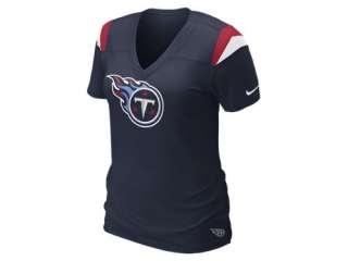  Nike Fashion V Neck (NFL Titans) Womens T Shirt