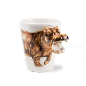  Hippo Handmade Coffee Mug (10cm x 8cm)