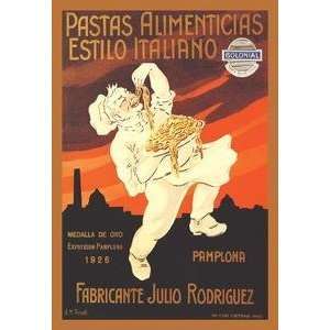  Vintage Art Pastas Alimenticias Estilo Italiano   08788 9 