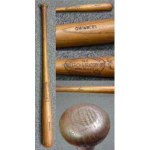 Vintage Game Used H&B Louisville Slugger Bat Chambers   Other Items 