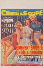 How To Marry A Millionaire Orig French Poster M Monroe  