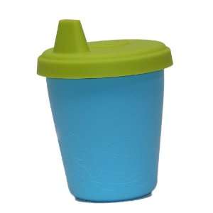 Amy Coe BPA Free Silicone Infant Baby Cup   Lime Green/Robins Egg 