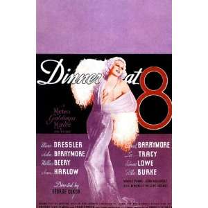  Dinner at Eight Movie Poster (11 x 17 Inches   28cm x 44cm 