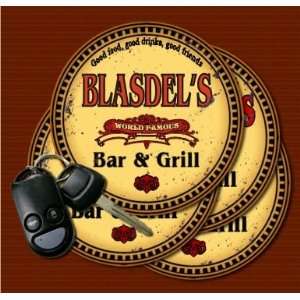  BLASDELS Family Name Bar & Grill Coasters Kitchen 