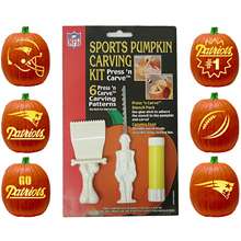 Topperscot New England Patriots Pumpkin Carving Kit   