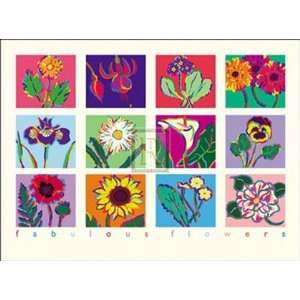  Fabulous Flowers by Gerry Baptist 32x24