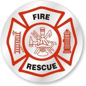 Fire Rescue Silver Reflective (3M Scotchlite)   1 Color 