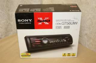 Sony CDX GT56UIW Car CD Receiver w/USB Input NEW  