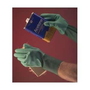  Sm 12 Gauntlet Grn Pr Chemgrip Neoprene Glove