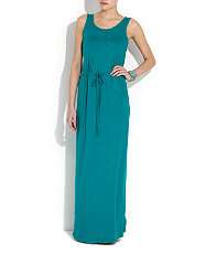 Turquoise (Blue) Teal Pocket Vest Maxi Dress  255796248  New Look