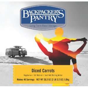 Closeout   Backpackers Pantry #10 Diced Carrots  Sports 