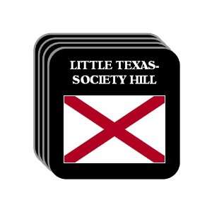 US State Flag   LITTLE TEXAS SOCIETY HILL, Alabama (AL) Set of 4 Mini 