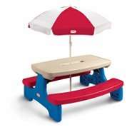 Little Tikes Easy Store Table with Umbrella 