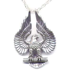  18 Eagle Chain Necklace Sterling Silver Jewelry Gift 