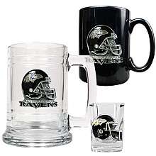 Great American Products Baltimore Ravens Helmet Tankard/Mug/Shot Glass 