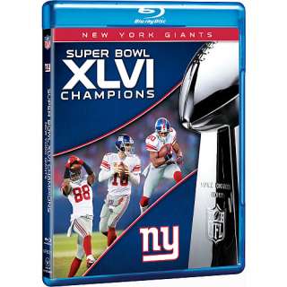   Giants DVDs NFL New York Giants Super Bowl XLVI Champions Blu Ray
