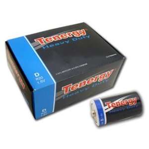  Box of 12 D Size (R20) heavy duty carbon zinc batteries 