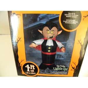  Dracula 4ft Airblow Inflatable Halloween Decor Patio 