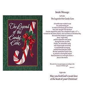  Abbey Press Legend Of The Candy Cane Card * 53069T(AU 