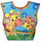   Baby Bibs Painted with Colours Catch All Pocket ZoO Giraffe