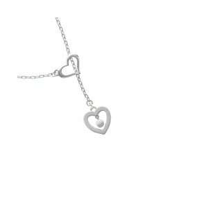   with Pearl Drop Heart Lariat Charm Necklace Arts, Crafts & Sewing
