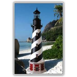  5 Foot Cape Hatteras Deluxe Stucco Lighthouse Everything 