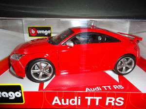 Bburago Audi TT RS Red 1/18  
