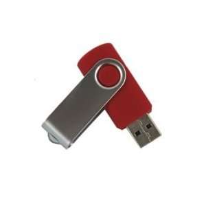  16GB Rotate USB Flash Drive Red Electronics