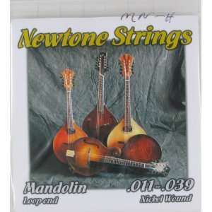  Newtone Mandolin Nickel, .011   .039, MN H Musical 