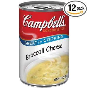 Campbells Red and White Soup, Broccoli Cheese, 10.75 Ounce (Pack of 
