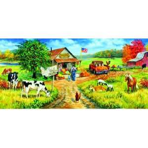   Aunt Fays Market 1000pc Jigsaw Puzzle by Linda Picken Toys & Games