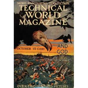 1914 Cover Technical World James Mieton Sessions   Original Cover