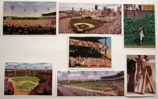 Pittsburgh Pirates Forbes Field fine art cards gsart  