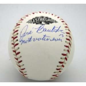   All Star Game Baseball Autographed W/ Most Votes Ever Sports
