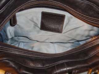 COACH Limited Edition Legacy Daphne Satchel Purse Handbag Black 