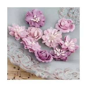 Prima   Miss Godivas Collection   Fabric Flower Embellishments   Lilac