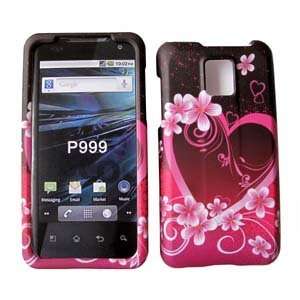   Heart Protector Case for T Mobile G2x Cell Phones & Accessories