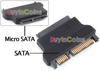 SATA 22 M to Slimline Mini SATA 13P F Adapter Converter  